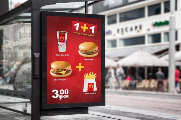 McDonalds billboard