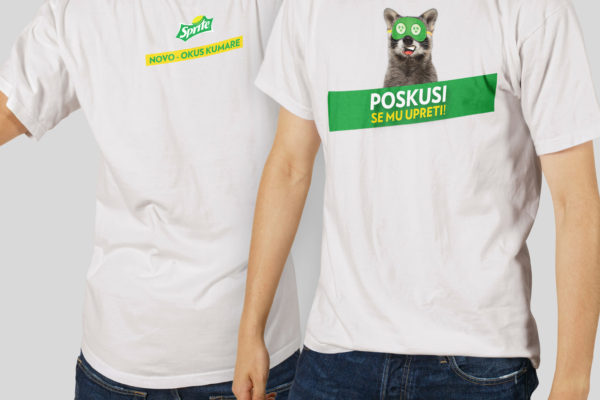 Sprite SLO - shirt branding