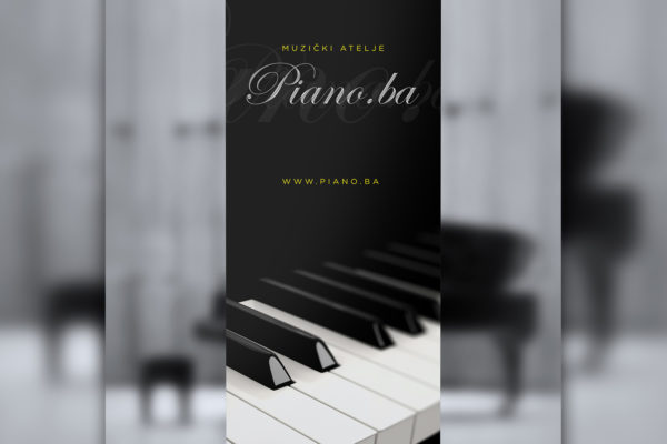 Piano - roll up design
